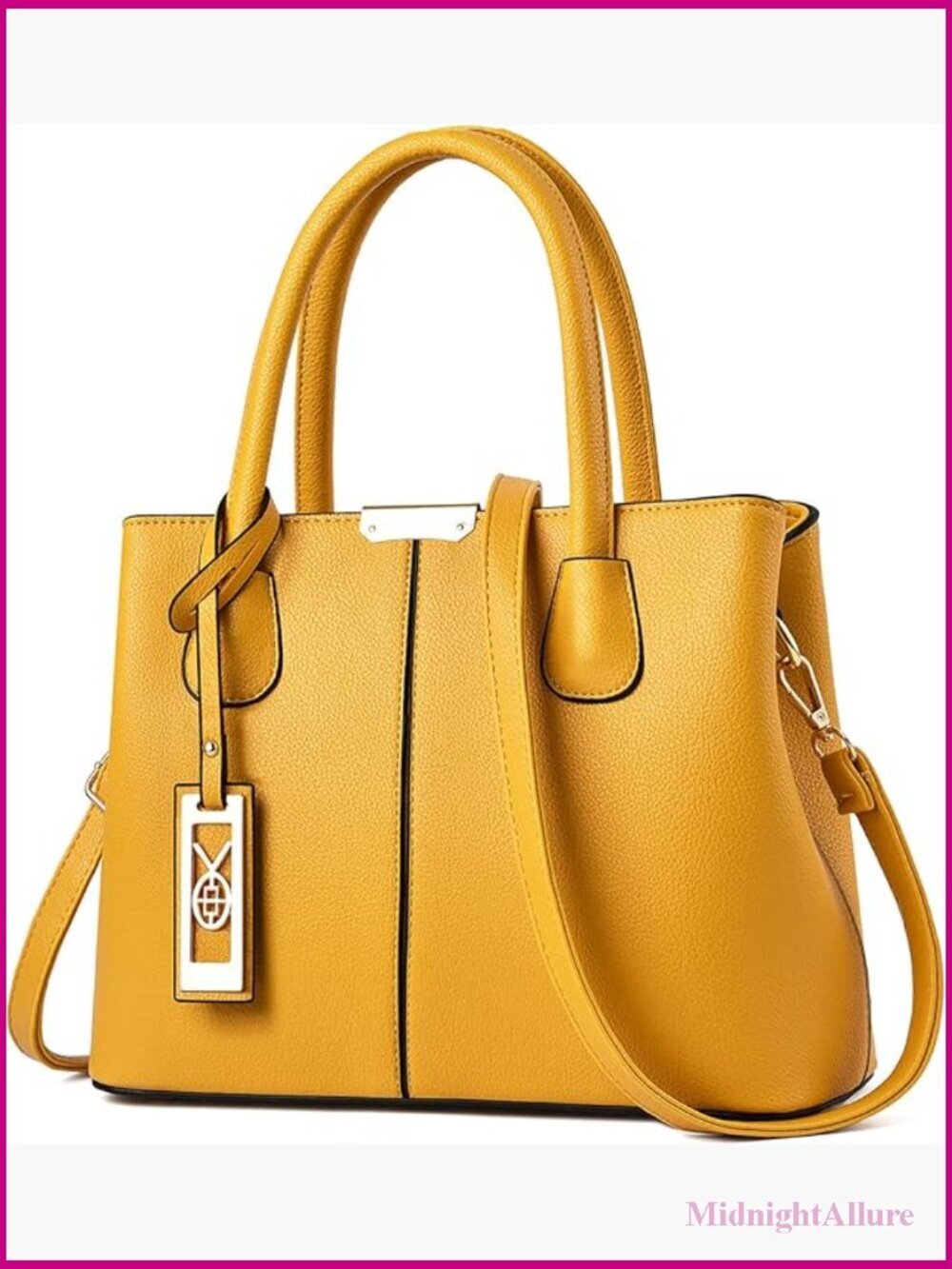 Leather Crossbody Tote Shoulder Bag Women Handbag Satchel Purse